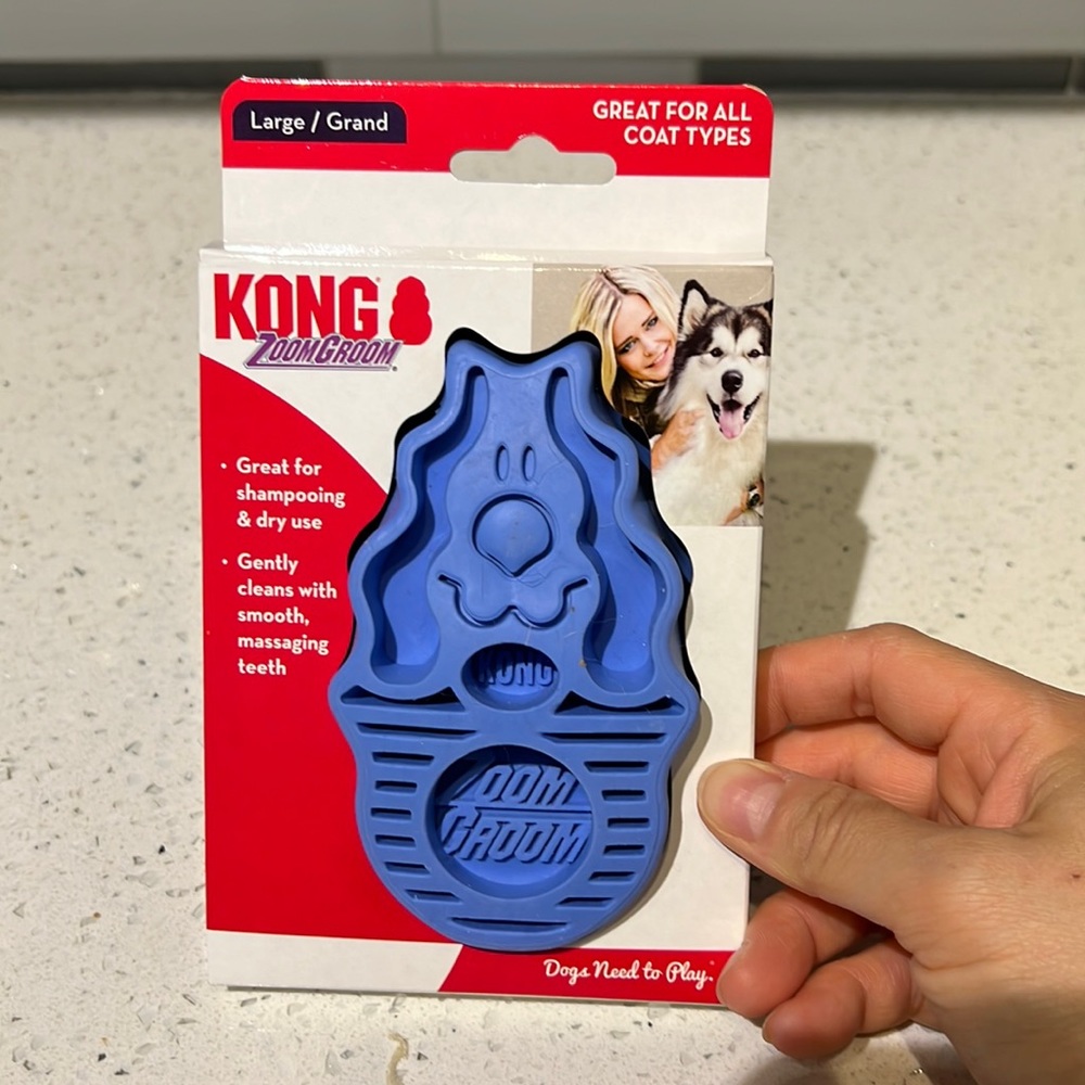 KONG Dog brush